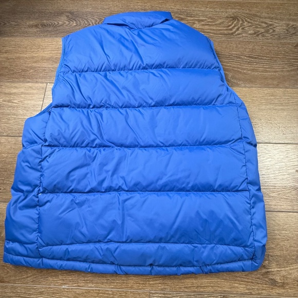 L.L.Bean Men's Goose Down Puffer Vest, Large, Blue, Insualted Winter Outdoor - Picture 11 of 11